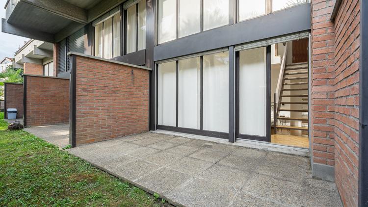Duplex luminoso con giardino nel cuore della città