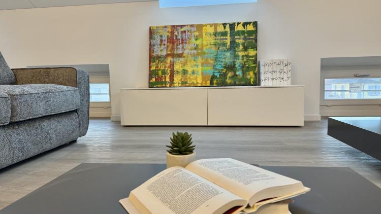 Bellissimo attico 3,5 locali ammobiliato e climatizzato completamente ristrutturato in prima locazione